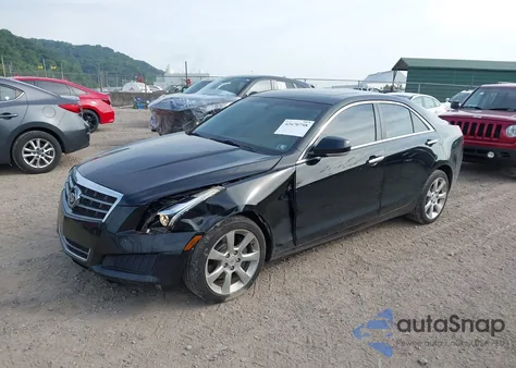 2014 Cadillac Ats Luxury из США, поврежденный, VIN 1G6AH5RX2E0119821